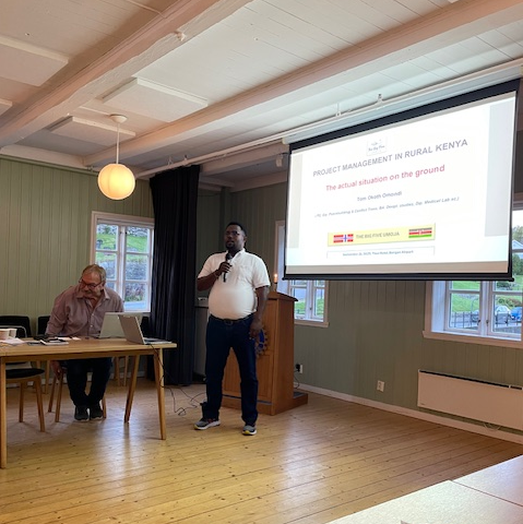 Utvekslingsstudent Malin, +Tom`s prosjekter i Kenya